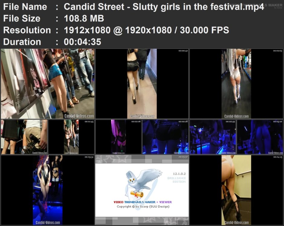 Candid Street - Slutty girls in the festival.mp4.jpg