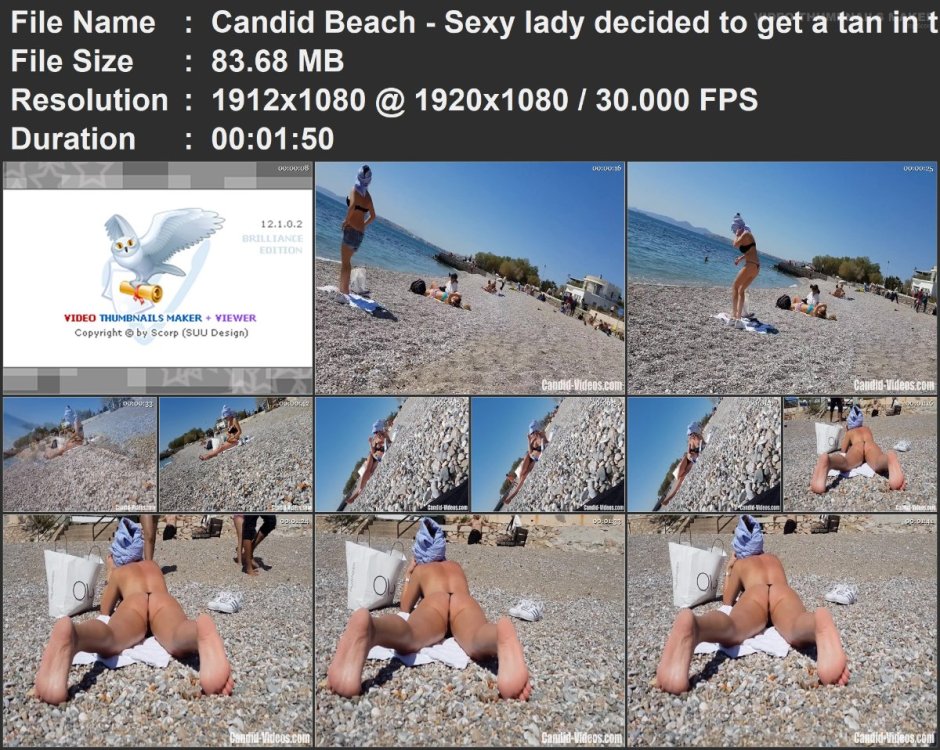 Candid Beach - Sexy lady decided to get a tan in the beach w.mp4.jpg