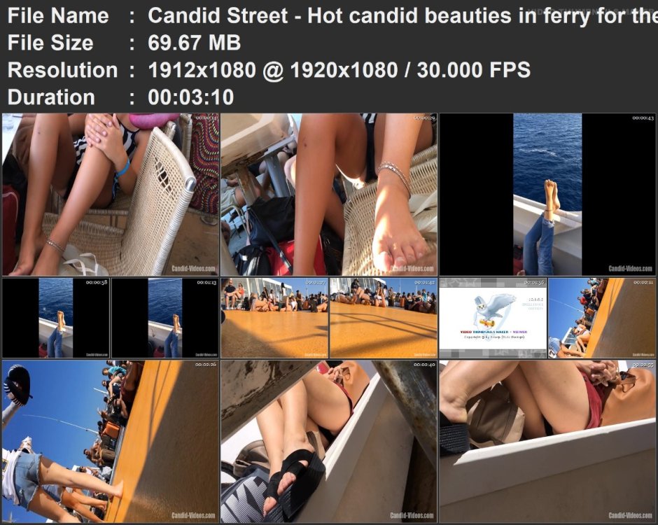 Candid Street - Hot candid beauties in ferry for the island.mp4.jpg