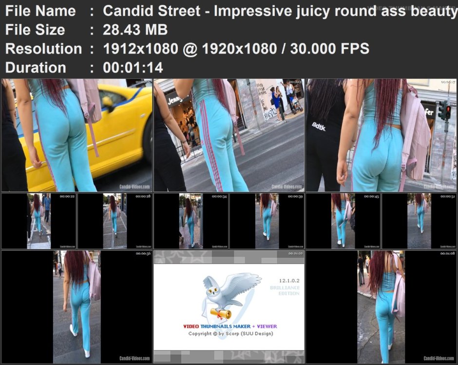 Candid Street - Impressive juicy round ass beauty in blue so.mp4.jpg