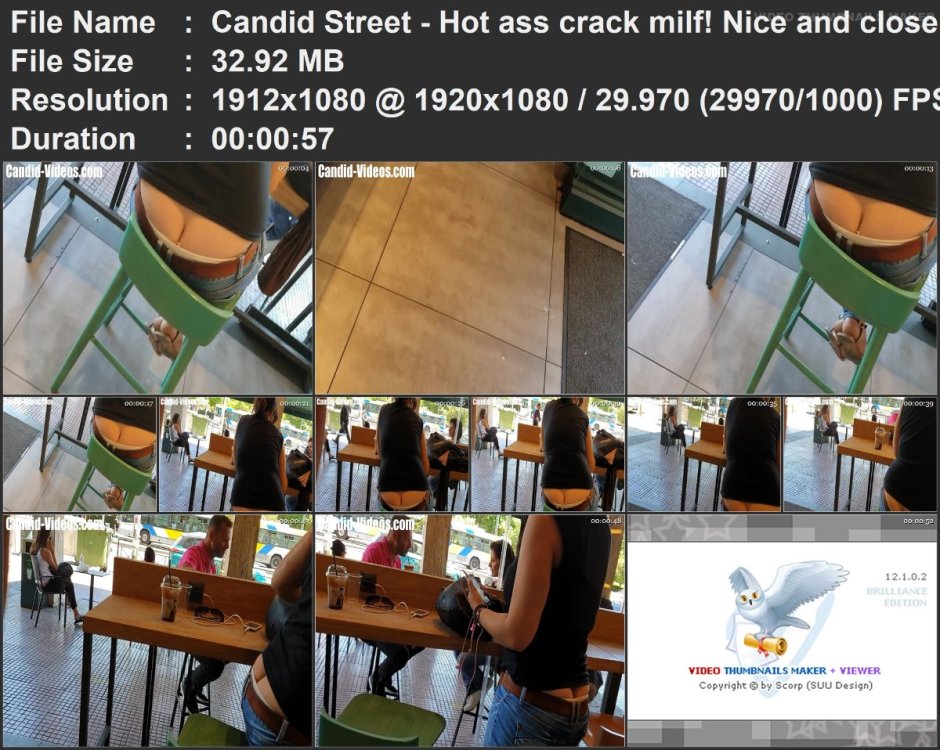 Candid Street - Hot ass crack milf! Nice and close!.mp4.jpg