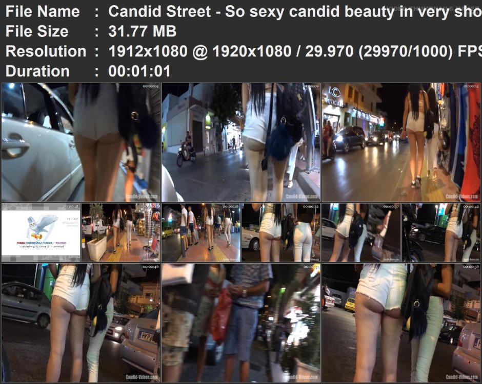 Candid Street - So sexy candid beauty in very short white je.mp4.jpg