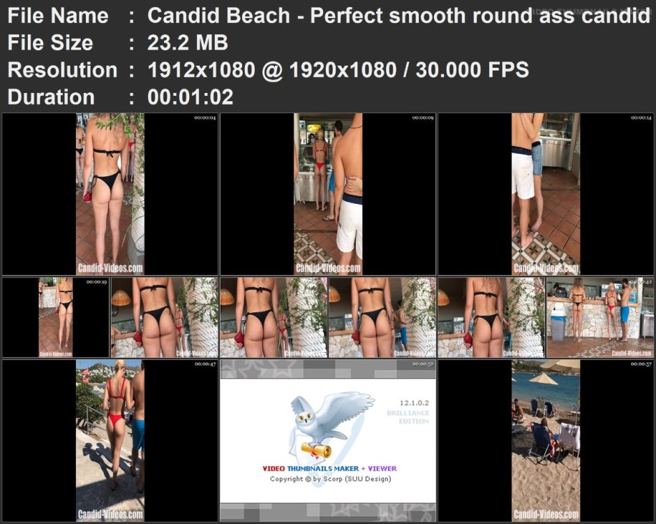 Candid Beach - Perfect smooth round ass candid beauties in t.mp4.jpg