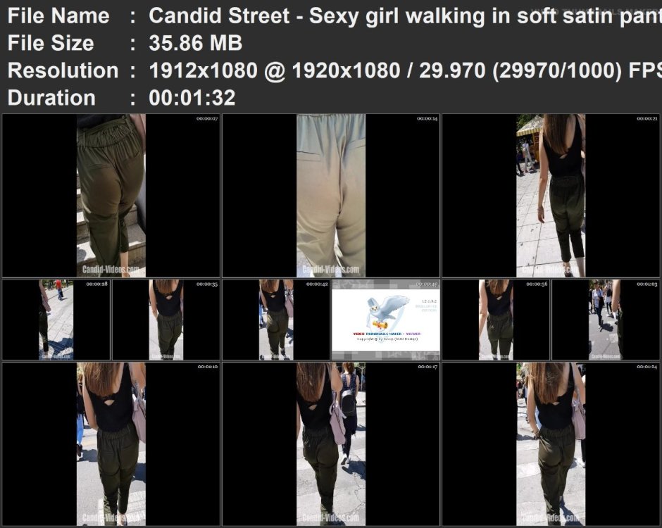 Candid Street - Sexy girl walking in soft satin pants.mp4.jpg