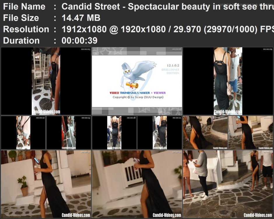 Candid Street - Spectacular beauty in soft see thru black dr.mp4.jpg