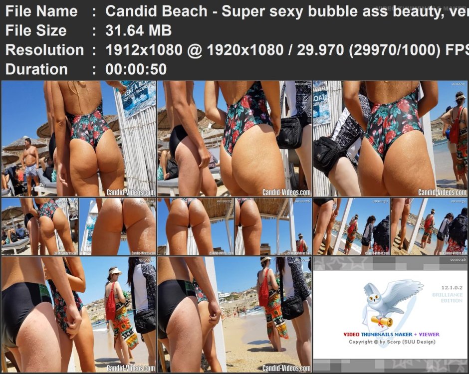 Candid Beach - Super sexy bubble ass beauty, very hot close .mp4.jpg
