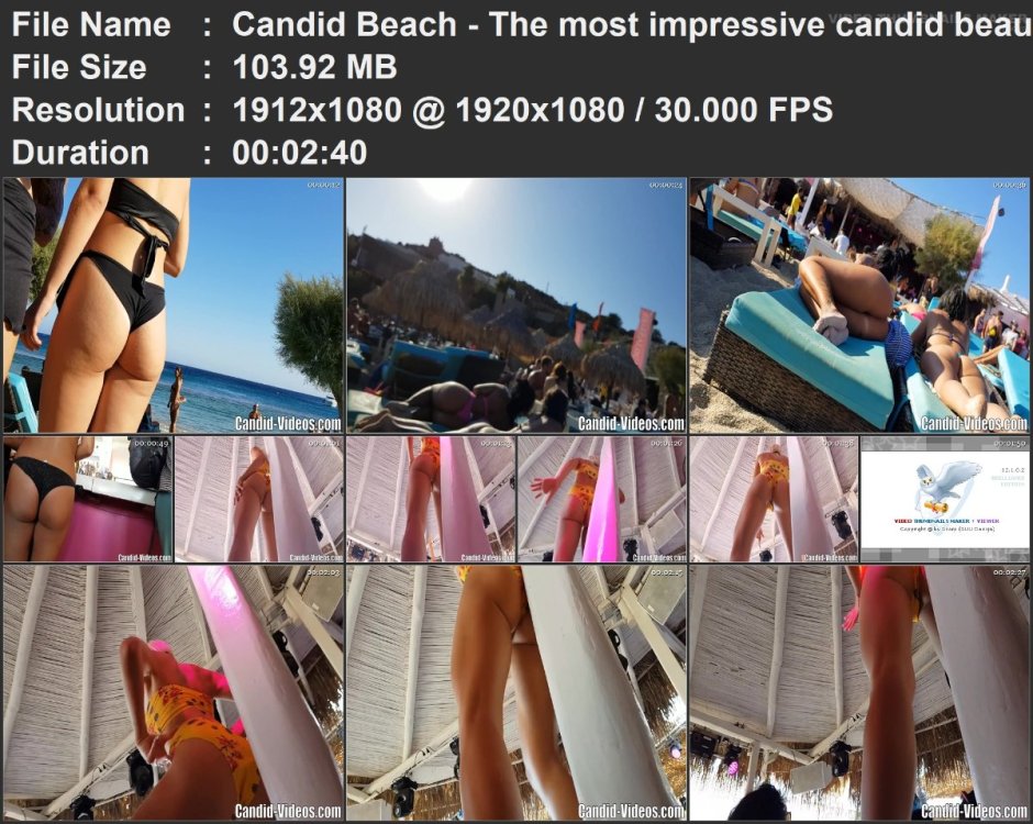 Candid Beach - The most impressive candid beauties enjoying .mp4.jpg