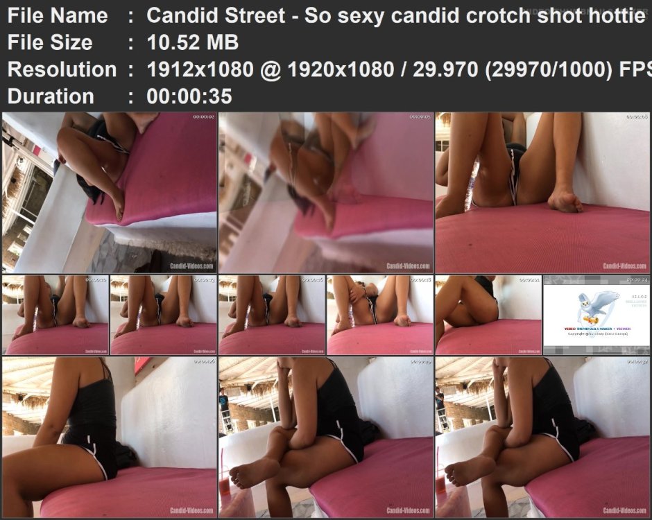 Candid Street - So sexy candid crotch shot hottie barfeoot i.mp4.jpg