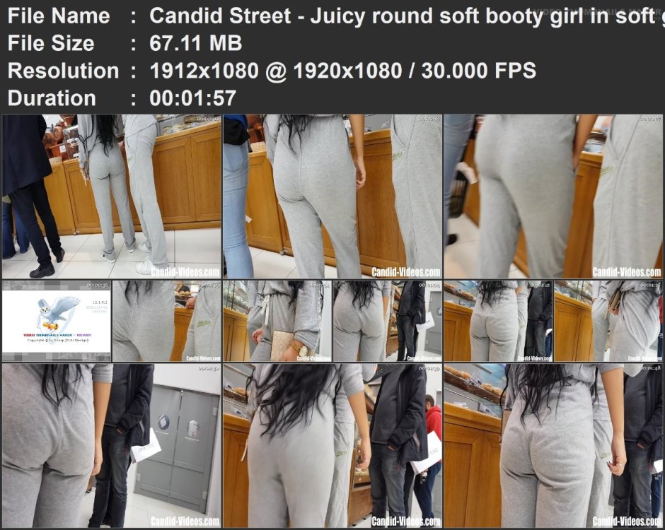 Candid Street - Juicy round soft booty girl in soft grey spo.mp4.jpg