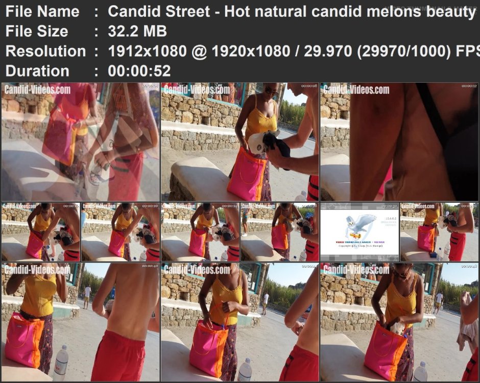 Candid Street - Hot natural candid melons beauty braless in .mp4.jpg