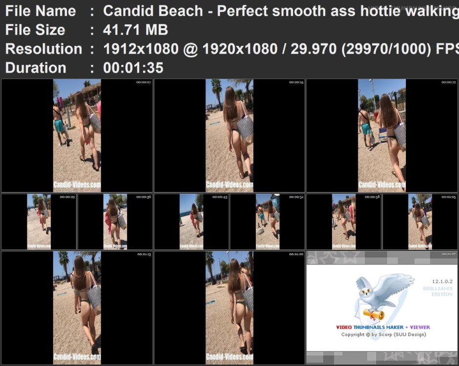 Candid Beach - Perfect smooth ass hottie walking in the beac.mp4.jpg