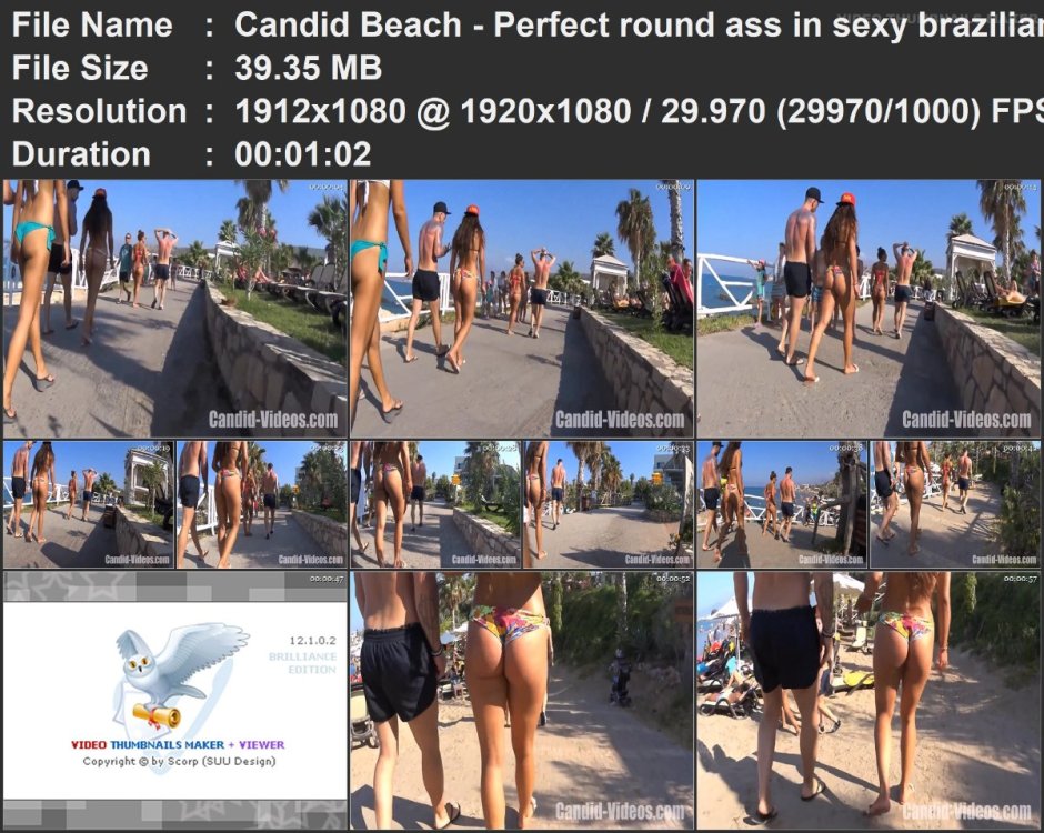 Candid Beach - Perfect round ass in sexy brazilian bikini wa.mp4.jpg