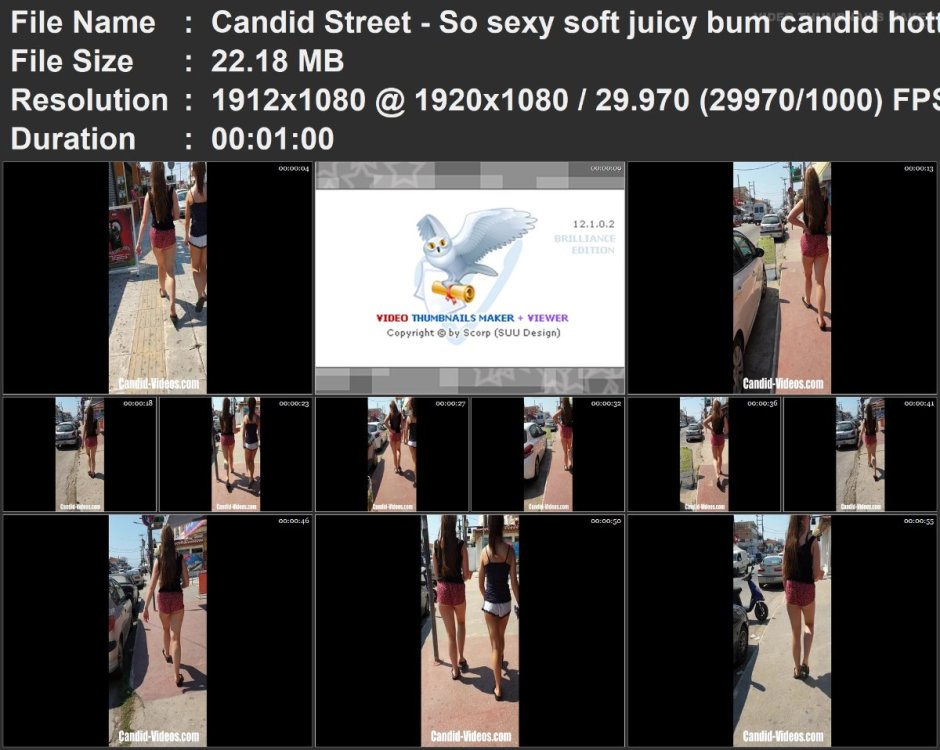Candid Street - So sexy soft juicy bum candid hottie in soft.mp4.jpg