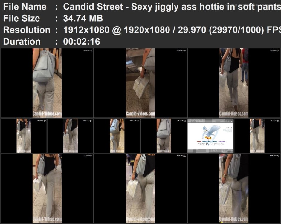 Candid Street - Sexy jiggly ass hottie in soft pants in the .mp4.jpg
