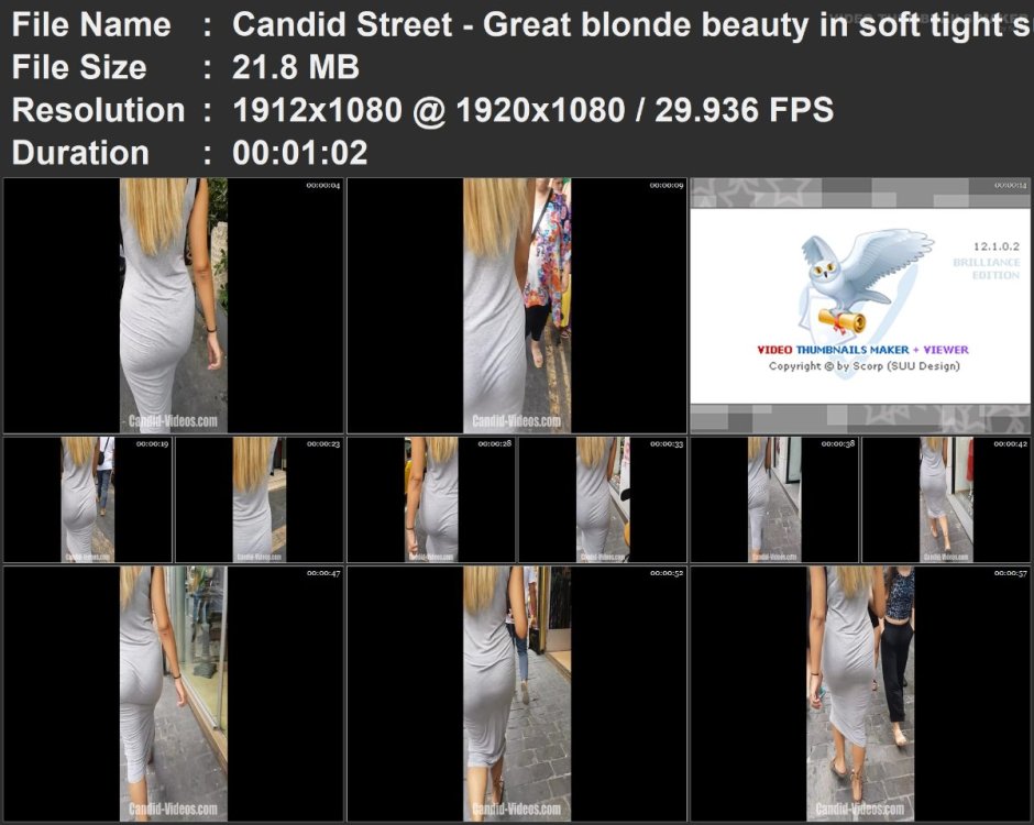 Candid Street - Great blonde beauty in soft tight summer dre.mp4.jpg