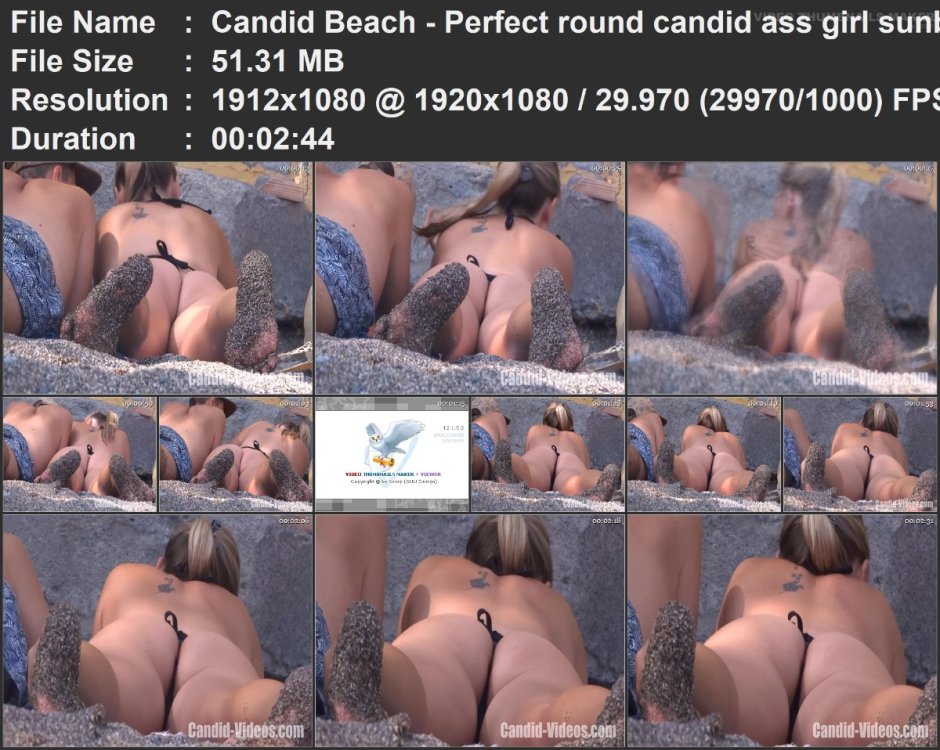 Candid Beach - Perfect round candid ass girl sunbathing in p.mp4.jpg