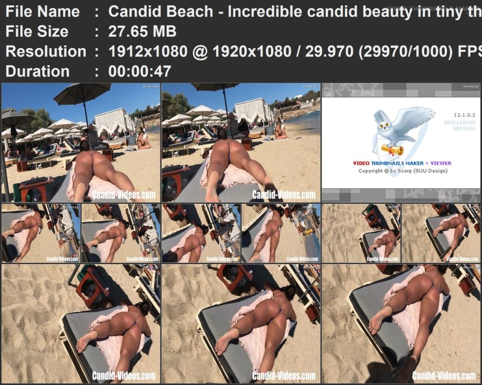 Candid Beach - Incredible candid beauty in tiny thong blue b.mp4.jpg