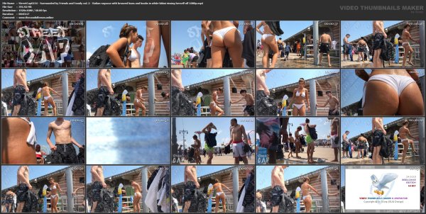 StreetCap0154 - Surrounded by Friends and Family vol. 2 - Italian ragazza with bronzed buns and boobs in white bikini rinsing herself off 1080p.mp4.jpg