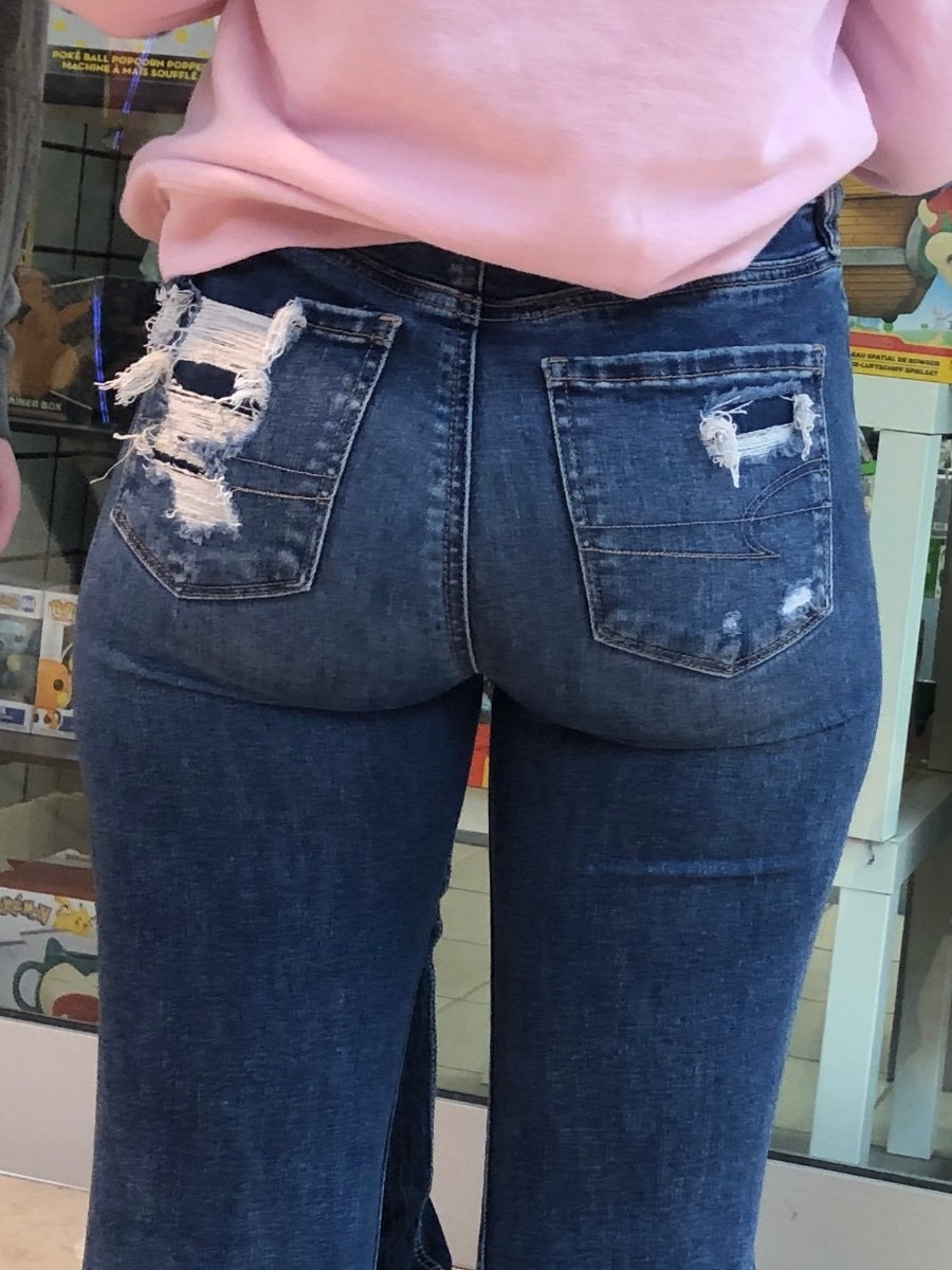 Tight Jeans Ass Thigh Gap Candid Pictures Thecandidforum Online